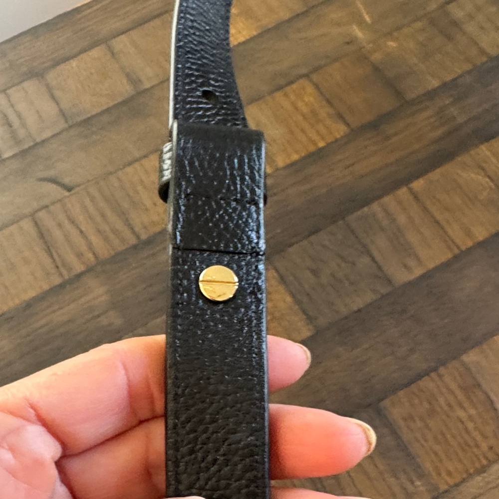 Cole Haan Black Leather Crossbody Bag, like new! - Picture 5 of 11